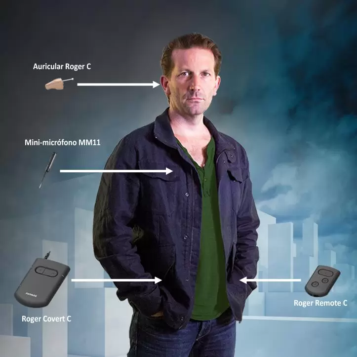 TAI NGHE BÍ MẬT - ROGER COVERT C